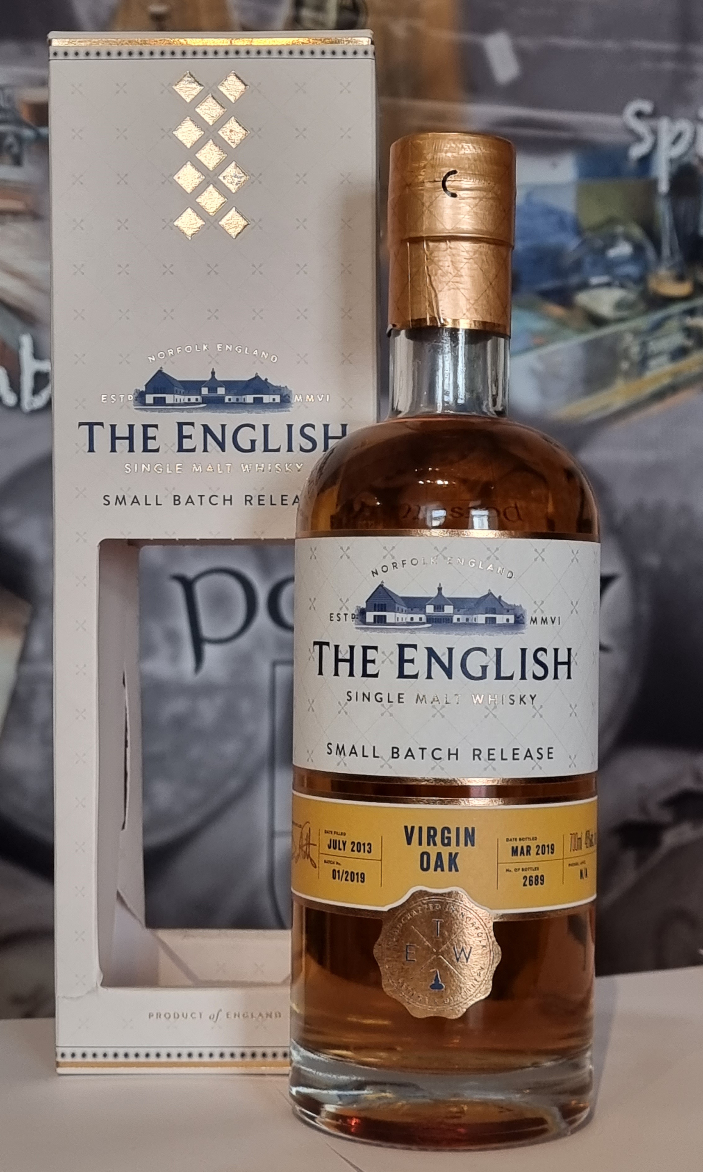 English Whisky Virgin Oak