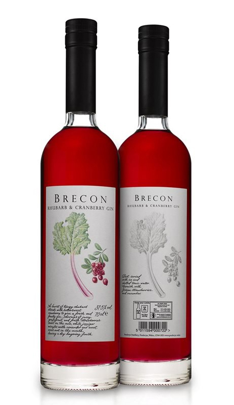 Brecon GIN Rhubarb & Cranberry