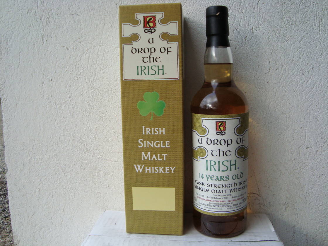 A drop of the Irish unpeated