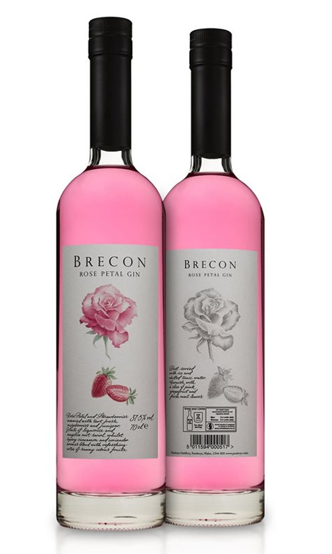 Brecon GIN Rose Petal