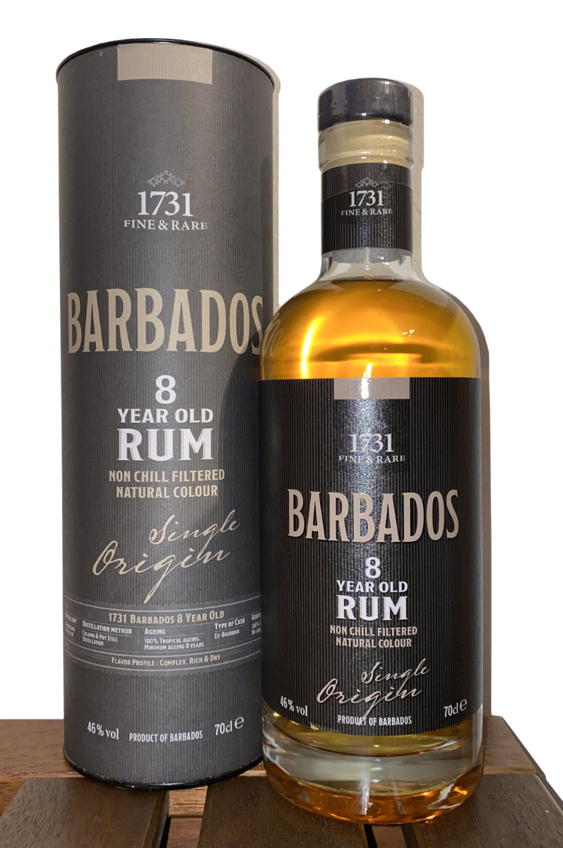 Barbados 8y Single Origin Rum (1731)